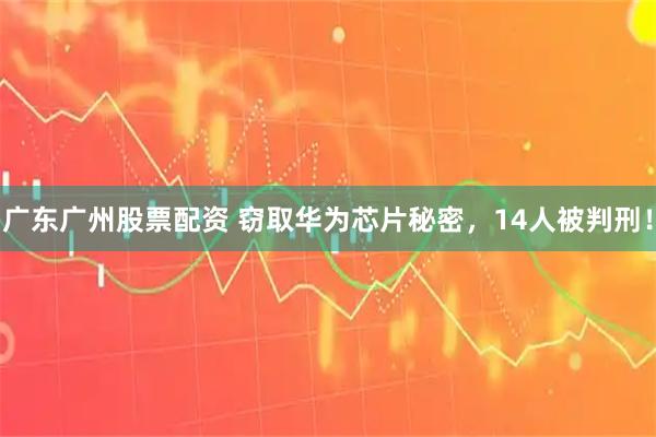 广东广州股票配资 窃取华为芯片秘密，14人被判刑！